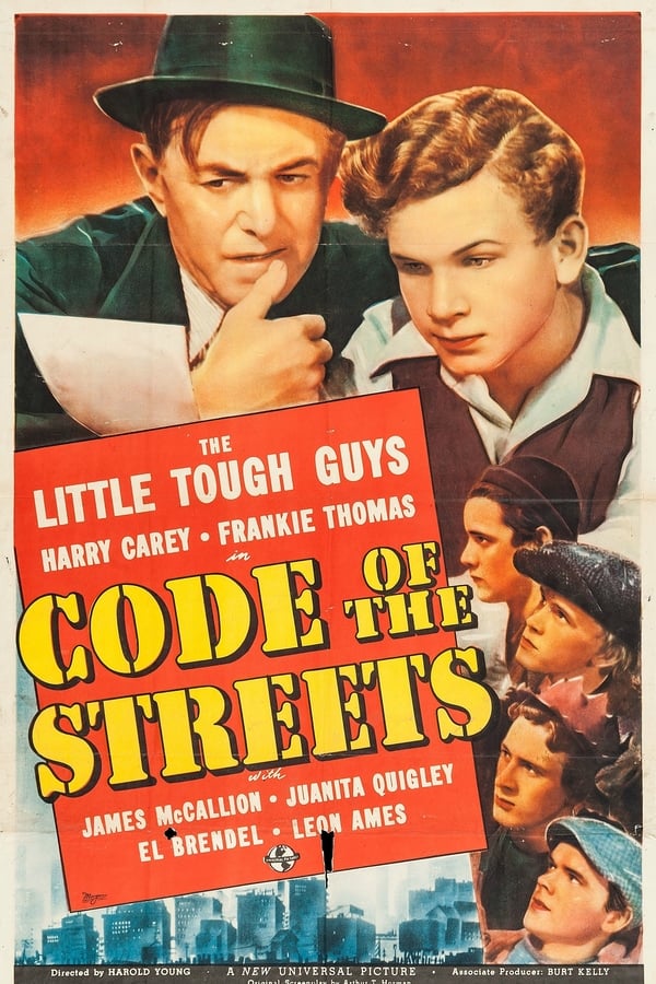 The Little Tough Guys : Code Of The Streets (1939) - Harry Carey  DVD
