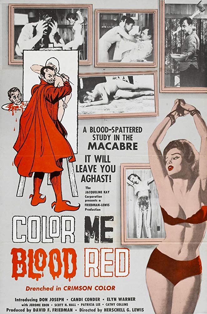 Color Me Blood Red (1965) - Herschell Gordon Lewis  DVD