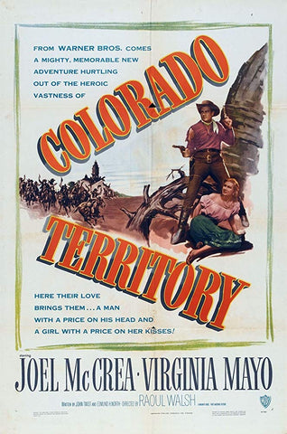 Colorado Territory (1949) - Joel McCrea  Colorized Version  DVD