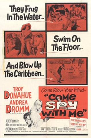 Come Spy With Me (1967) - Troy Donahue  DVD