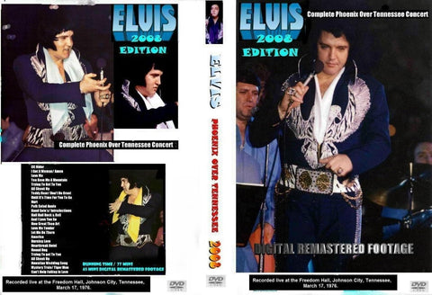 Elvis - Complete Phoenix Over Tennessee Concert 1976 DVD