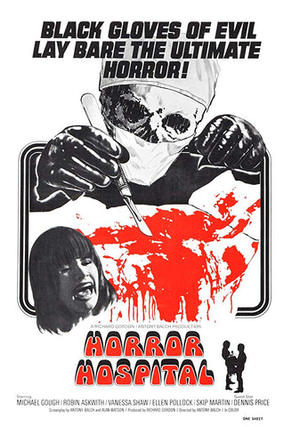 Computer Killers AKA Horror Hospital (1973)  DVD