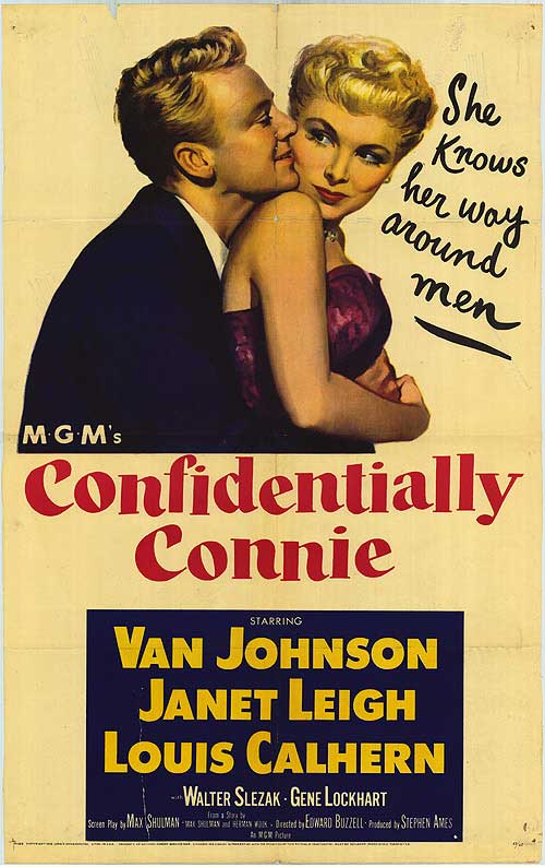 Confidentially Connie (1953) - Van Johnson  DVD