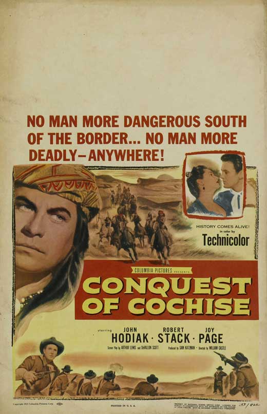 Conquest Of Cochise (1953) - John Hodiak  DVD