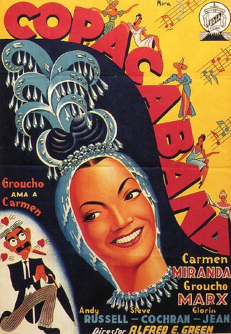 Copacabana (1947) - Groucho Marx  Colorized Version  DVD