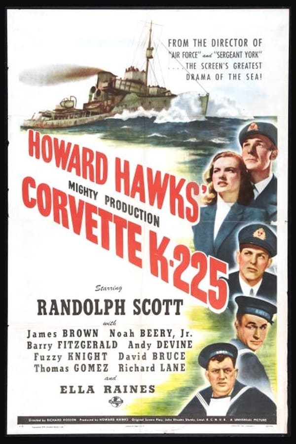 Corvette K-225 (1943) - Randolph Scott  DVD