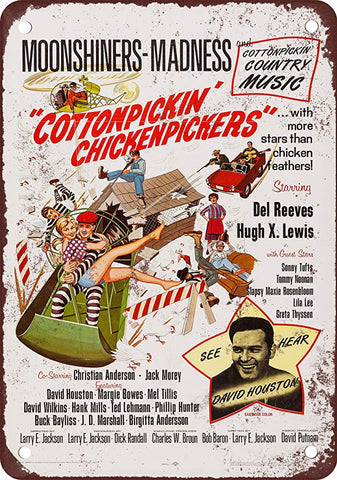 Cottonpickin´ Chickenpickers (1967) - Del Reeves  DVD