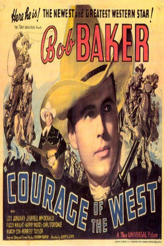 Courage Of The West (1937) - Bob Baker  DVD