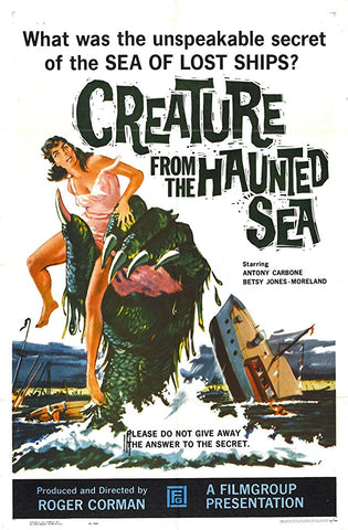 Creature From The Haunted Sea (1961) - Antony Carbone  Colorized Version  DVD