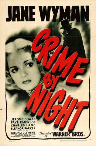 Crime By Night (1944) - Jane Wyman  DVD