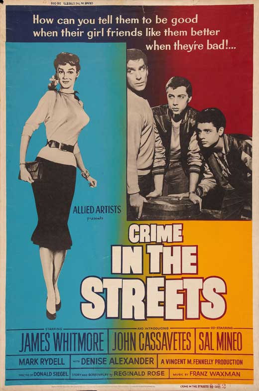 Crime In The Streets (1956) - John Cassavetes  DVD