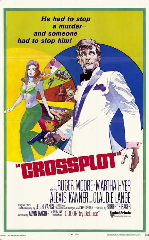 Crossplot (1969) - Roger Moore  DVD