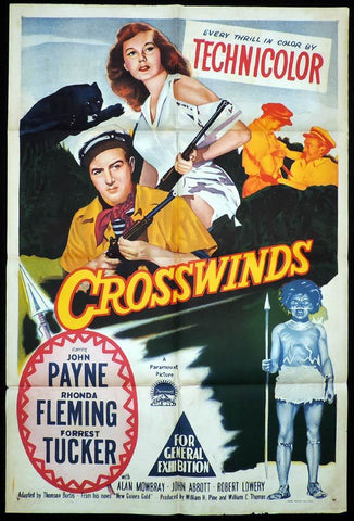 Crosswinds (1951) - John Payne  DVD