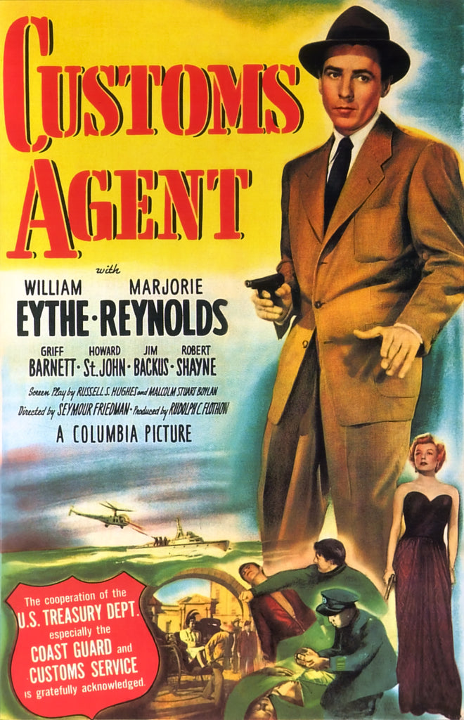 Customs Agent (1950) - William Eythe  DVD