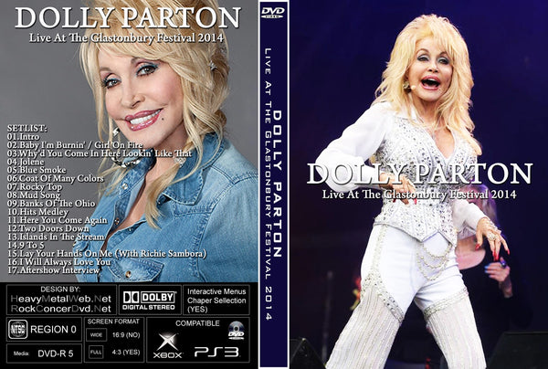 Dolly Parton : Live In Glastonbury 2014  DVD