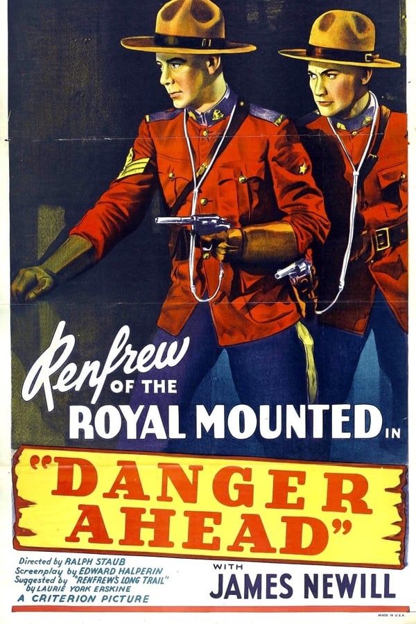 Danger Ahead (1940) - James Newill  DVD