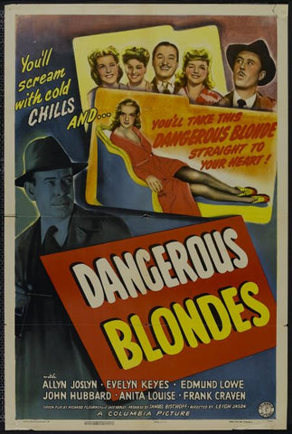 Dangerous Blondes (1943) - Allyn Joslyn  DVD