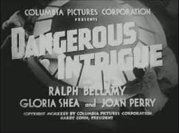 Dangerous Intrigue (1936) - Ralph Bellamy  DVD