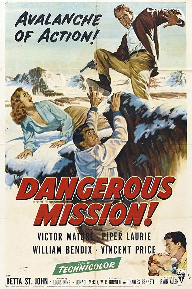 Dangerous Mission (1954) - Victor Mature  DVD