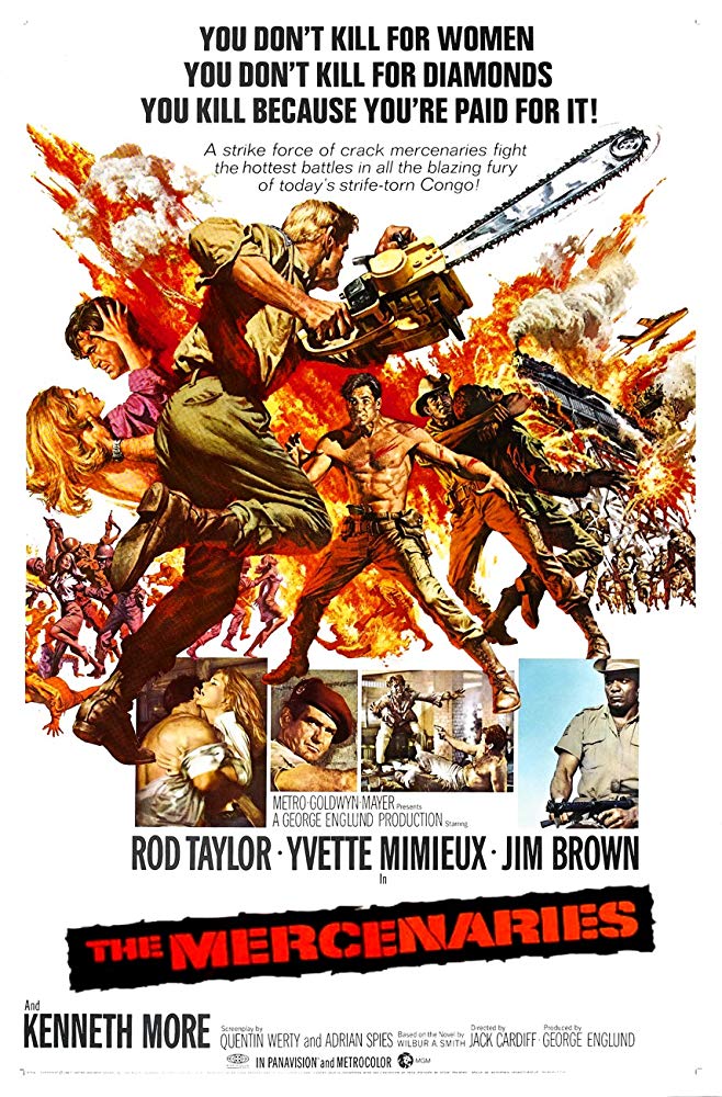 Dark Of The Sun AKA The Mercenaries (1968) - Rod Taylor  DVD