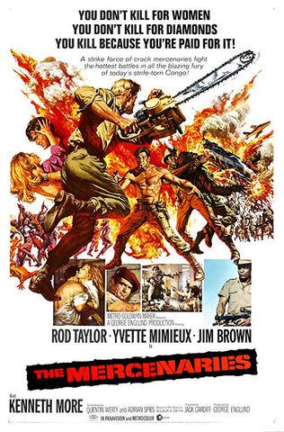 Dark Of The Sun AKA The Mercenaries (1968) - Rod Taylor  DVD