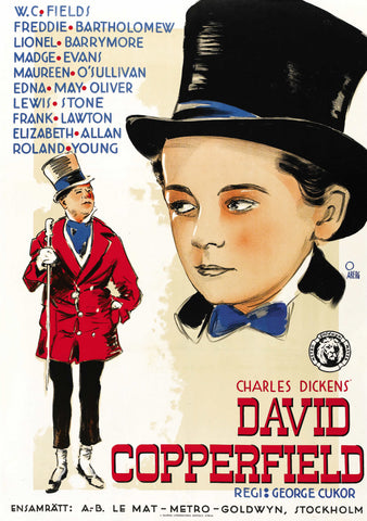 David Copperfield (1935) - W.C. Fields  Colorized Version