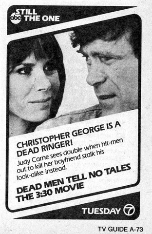 Dead Men Tell No Tales (1971) - Christopher George  DVD
