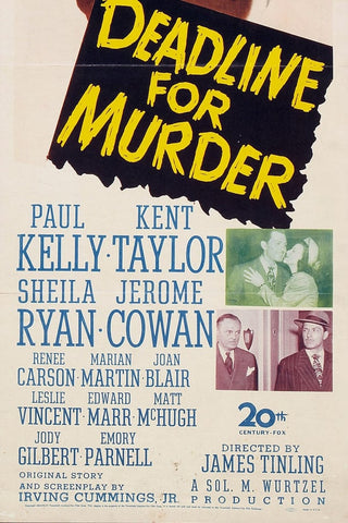 Deadline For Murder (1946) - Paul Kelly  DVD