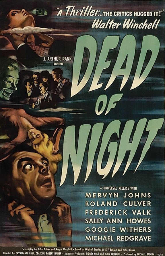 Dead Of Night (1945) - Michael Redgrave  DVD  Colorized Version