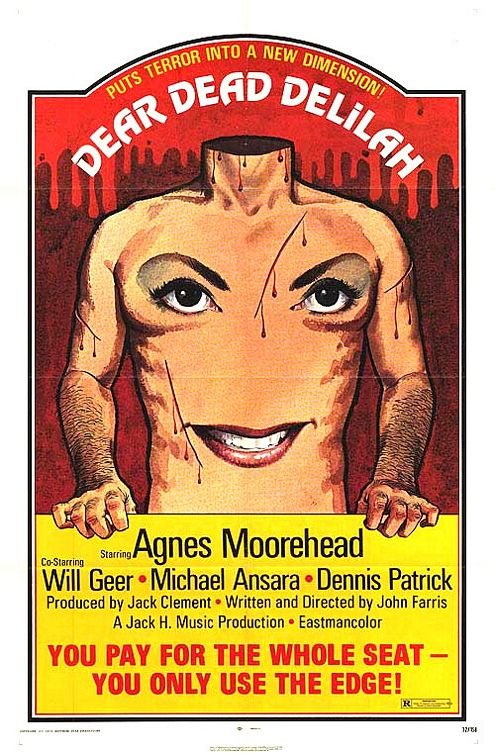 Dear Dead Delilah (1972) - Agnes Moorehead  DVD