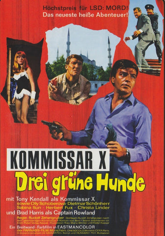 Commissioner X : Death Trip (1967) - Tony Kendall  DVD