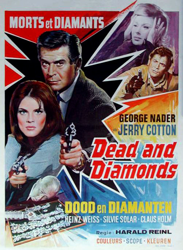 Jerry Cotton : Death And Diamonds (1968) - George Nader  DVD