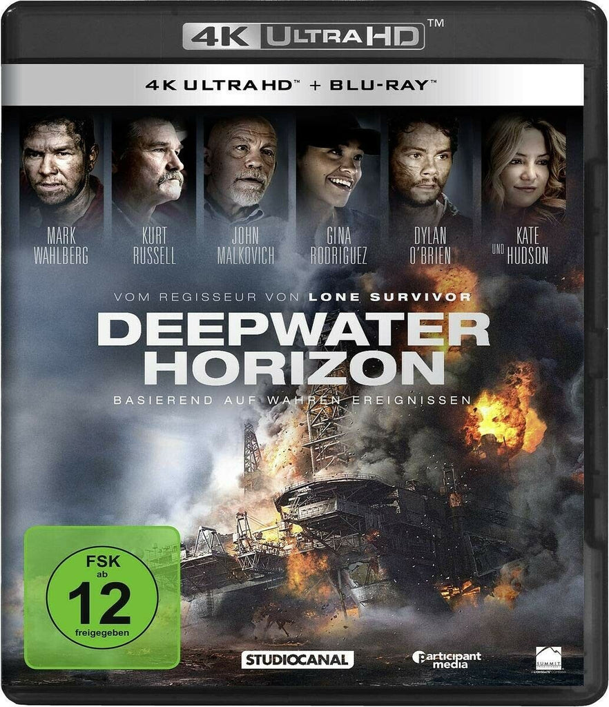 Deepwater Horizon (2016) - Mark Wahlberg  4K Ultra HD + Blu-ray