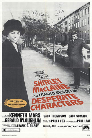 Desperate Characters (1971) - Shirley MacLaine  DVD