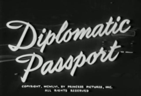 Diplomatic Passport (1954) - Paul Carpenter  DVD