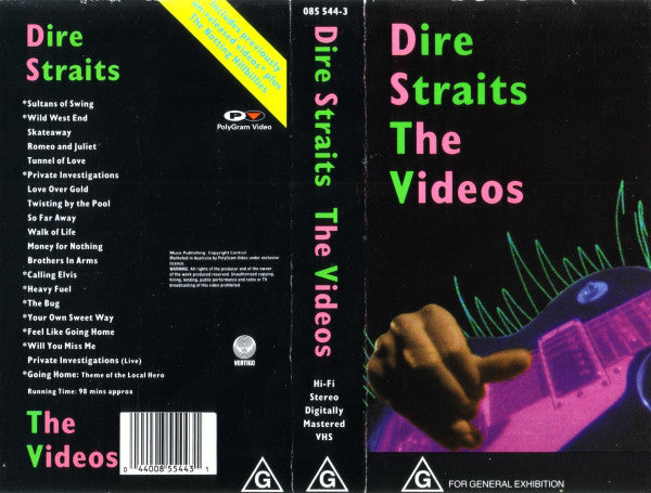Dire Straits : The Videos  DVD