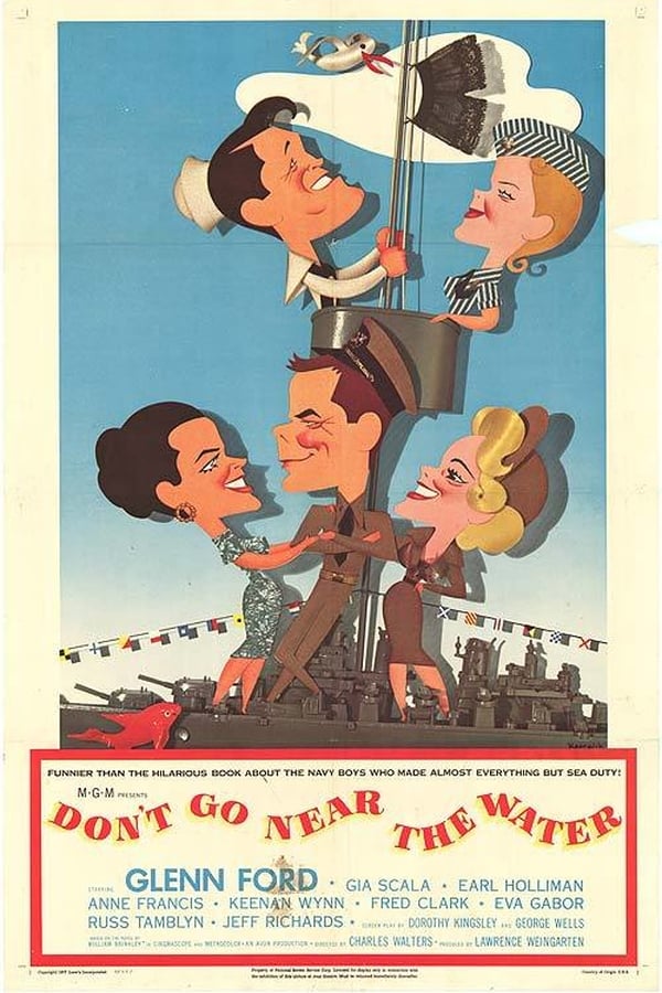 Don´t Go Near The Water (1957) - Glenn Ford  DVD