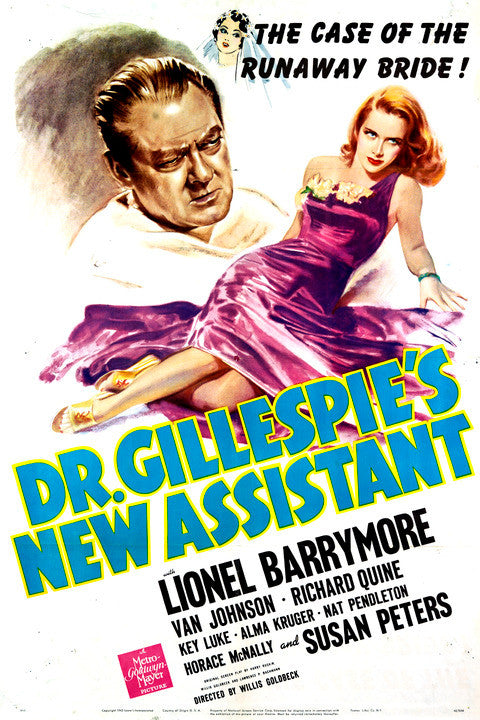 Dr. Gillespie´s New Assistant (1942) - Lionel Barrymore  DVD