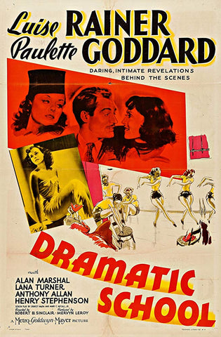 Dramatic School (1938) - Paulette Goddard  DVD