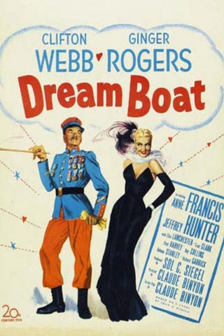 Dreamboat (1952) - Jeffrey Hunter  DVD