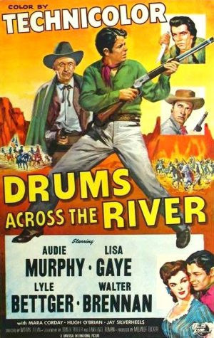 Drums Across The River (1954) - Audie Murphy  DVD