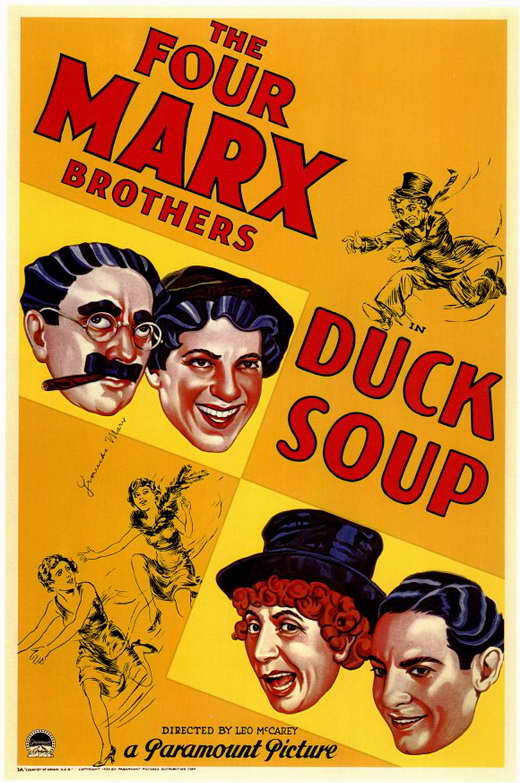 Duck Soup (1933) - Marx Brothers  DVD  Colorized Version
