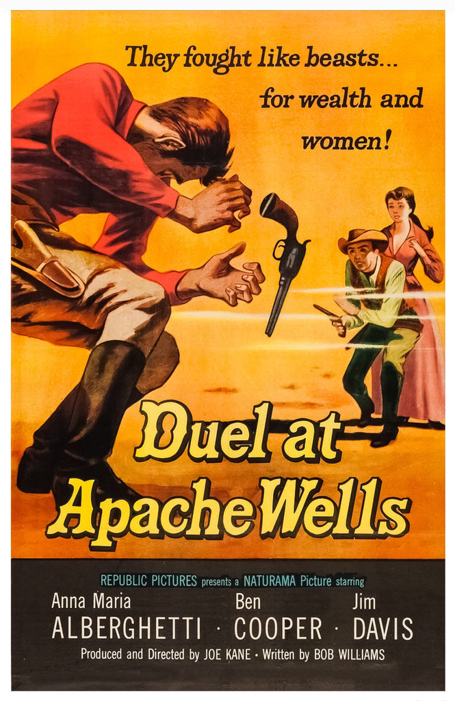 Duel At Apache Wells (1957) - Jim Davis  DVD