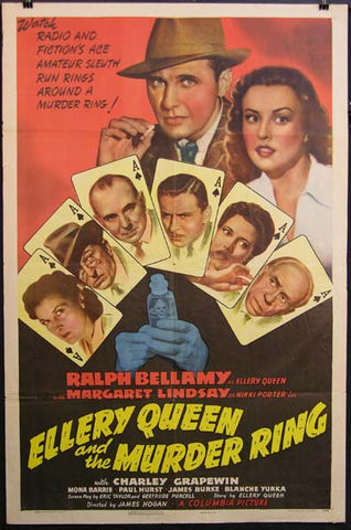 Ellery Queen And The Murder Ring (1941) - Ralph Bellamy  DVD