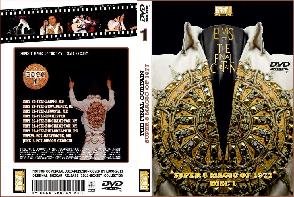 Elvis : The Final Curtain - Super 8 Magic of 1977 (Disc 1) DVD