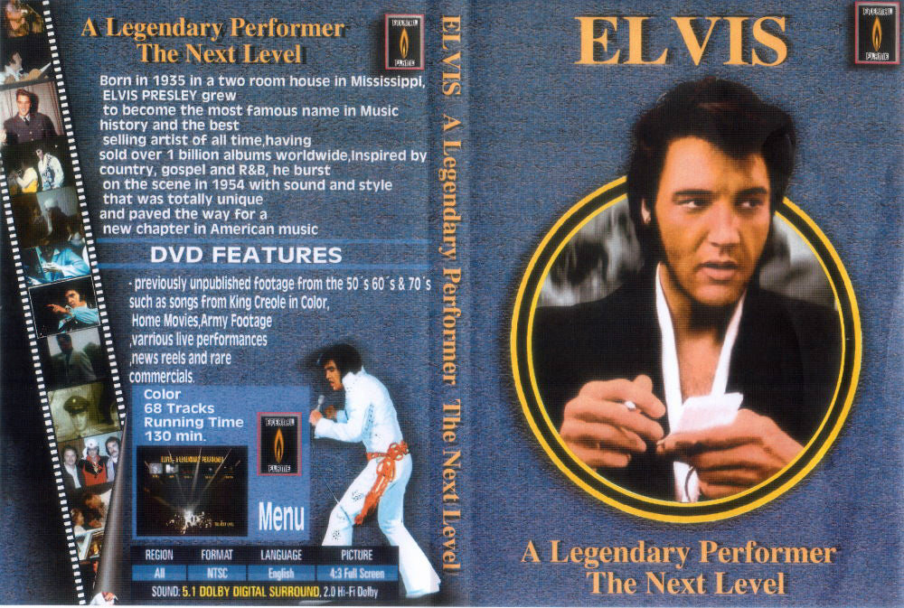 Elvis - A Legendary Performer : The Next Level DVD – Elvis
