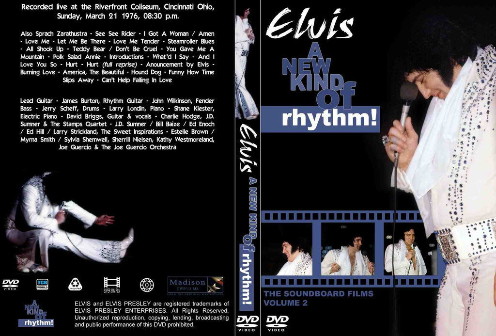 Elvis - A New Kind Of Rhythm : The Soundboard Films Vol. 2  DVD