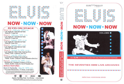 Elvis - Now Now Now : The Seventies Vol. 10   DVD