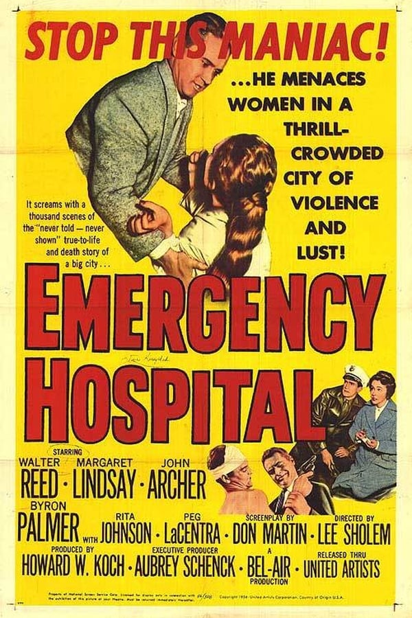 Emergency Hospital (1956) - Walter Reed  DVD