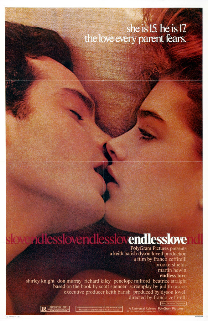Endless Love (1981) - Brooke Shields  DVD